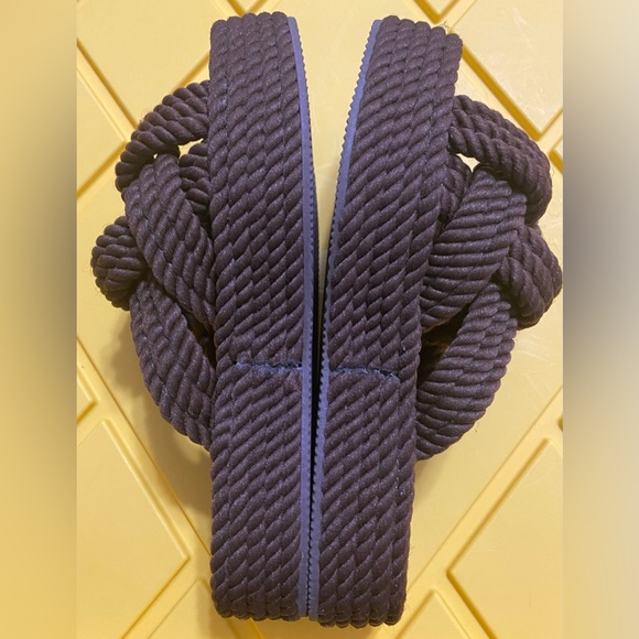H&M Dark Brown Rope Slides size US 5 or EUR 36 (NWOT) - Picture 4 of 13